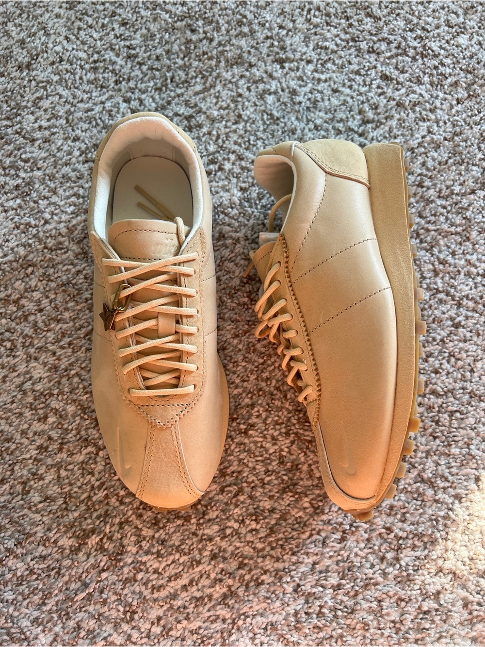 Aritzia x Nike leather sneakers 6.5 NWOT